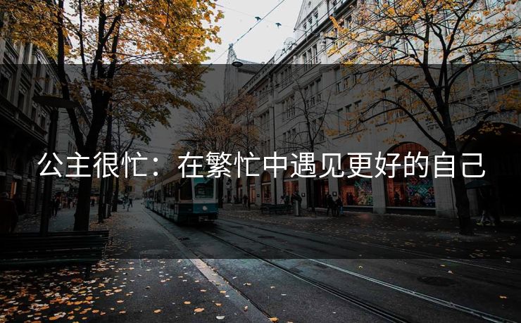 公主很忙：在繁忙中遇见更好的自己
